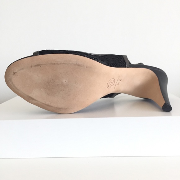 CHANEL Black Slingback Sandals NWT 40.5 - Picture 13 of 16